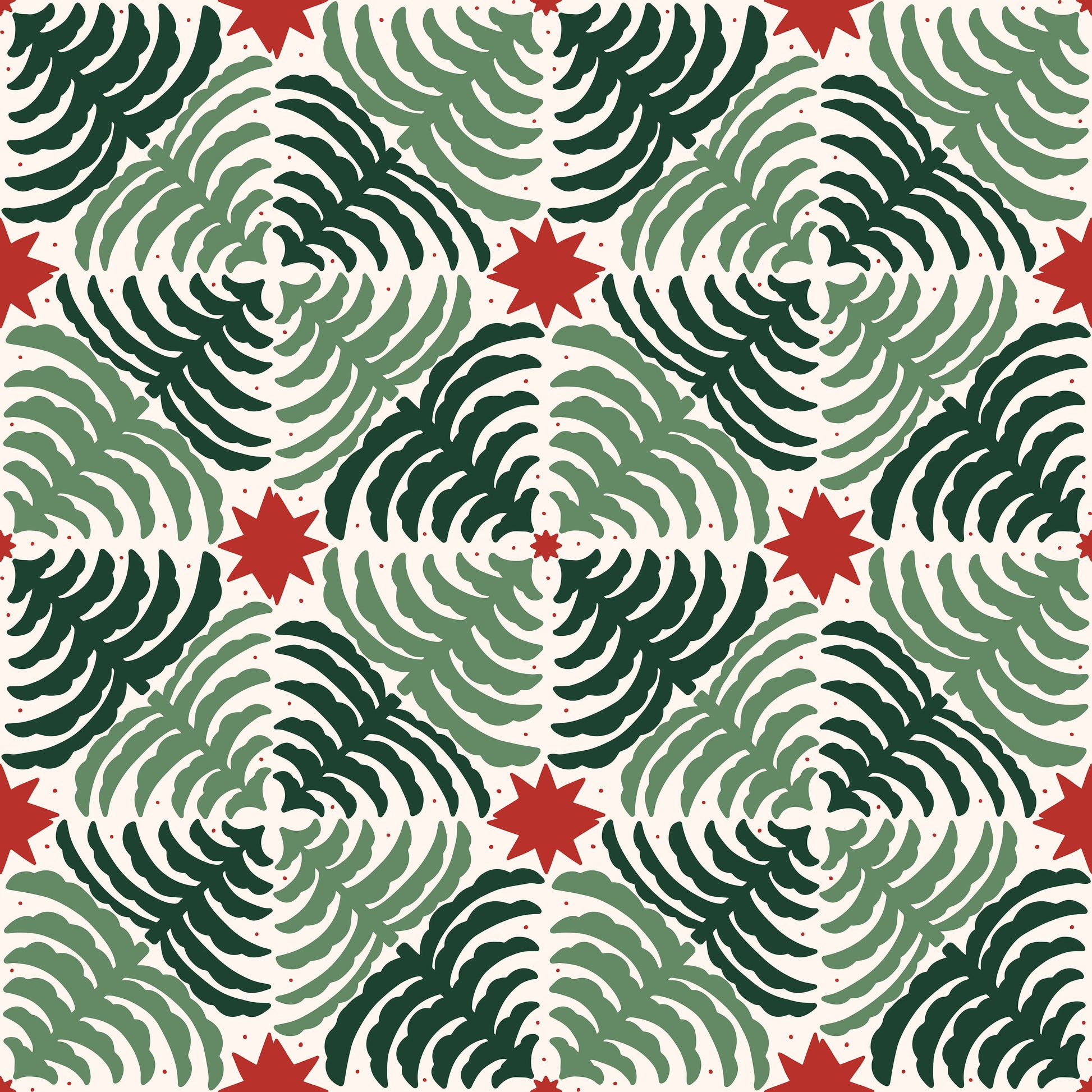 Pattern for printing on leather, acrylic, wood or cork for earring blanks or earring supplies in pattern style - Pattern -  Christmas - 143