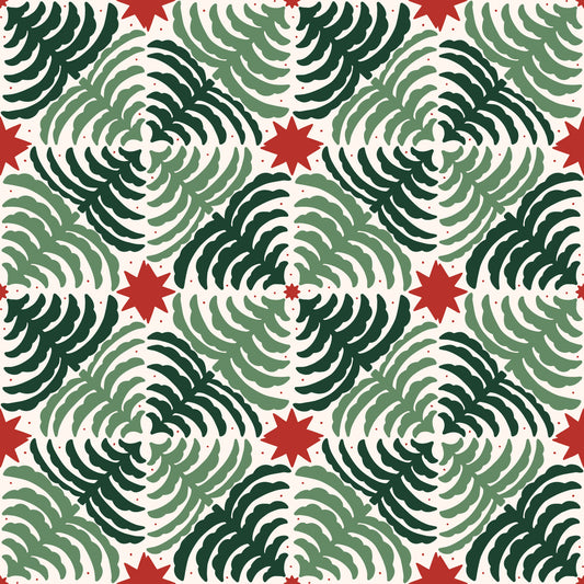 Pattern for printing on leather, acrylic, wood or cork for earring blanks or earring supplies in pattern style - Pattern -  Christmas - 143