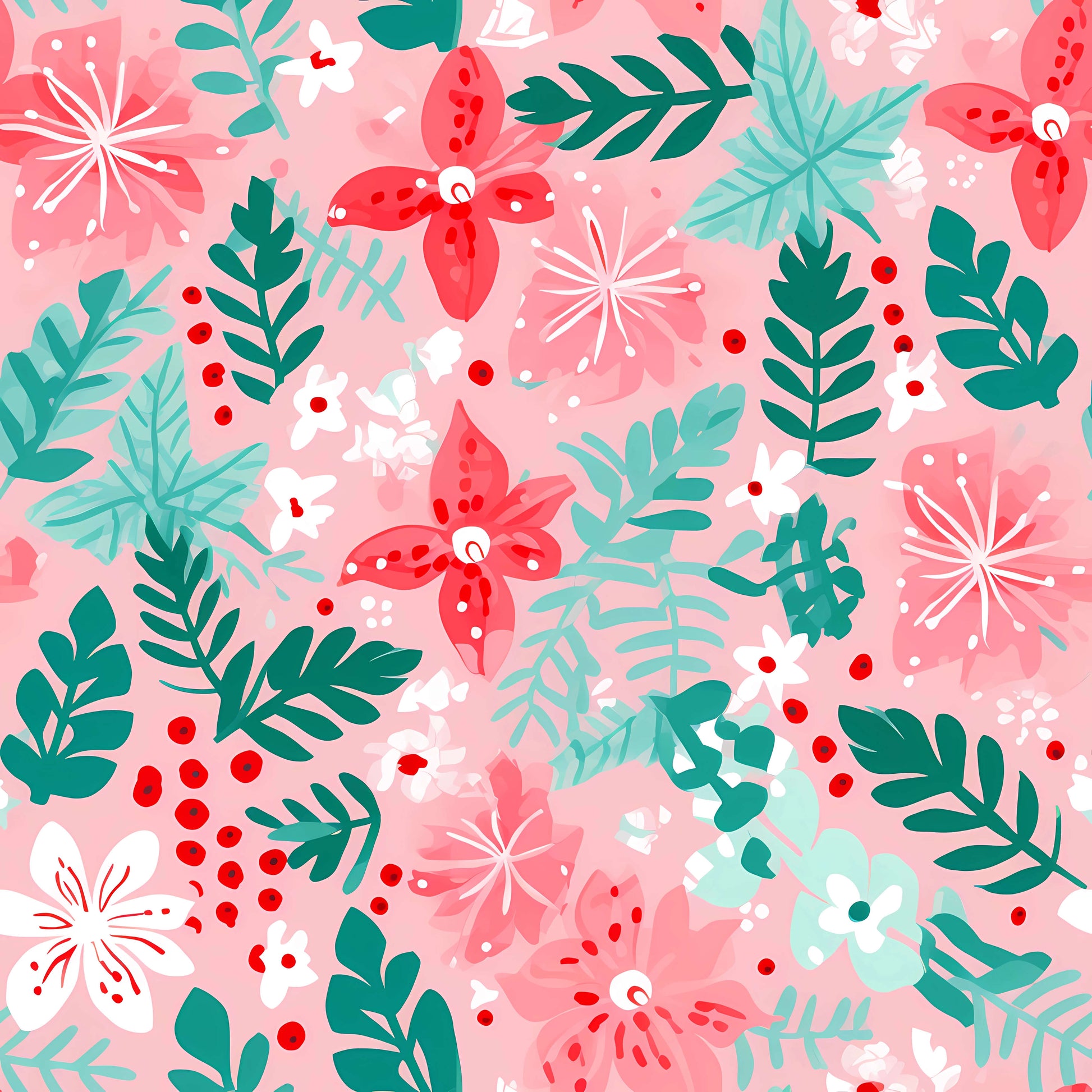 Pattern for printing on leather, acrylic, wood or cork for earring blanks or earring supplies in pattern style - Pattern -  Christmas - 148