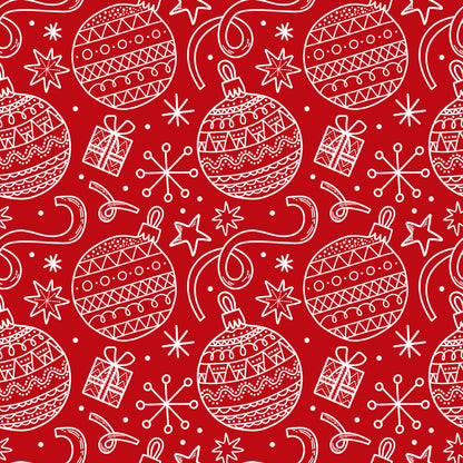 Pattern for printing on leather, acrylic, wood or cork for earring blanks or earring supplies in pattern style - Pattern -  Christmas - 58
