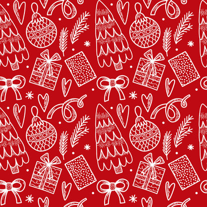 Pattern for printing on leather, acrylic, wood or cork for earring blanks or earring supplies in pattern style - Pattern -  Christmas - 61