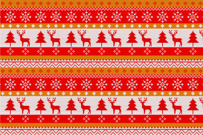 Pattern for printing on leather, acrylic, wood or cork for earring blanks or earring supplies in pattern style - Pattern -  Christmas - 86