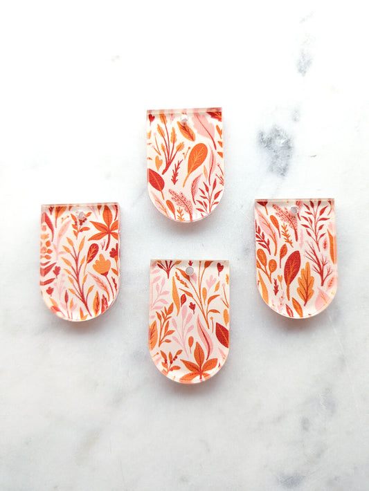 Clear Acrylic - 3cm Arch - 1 Hole - Australiana - 53