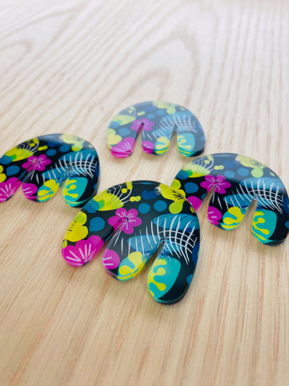 Clear Acrylic - Boho Shape - Summer Nights - 30