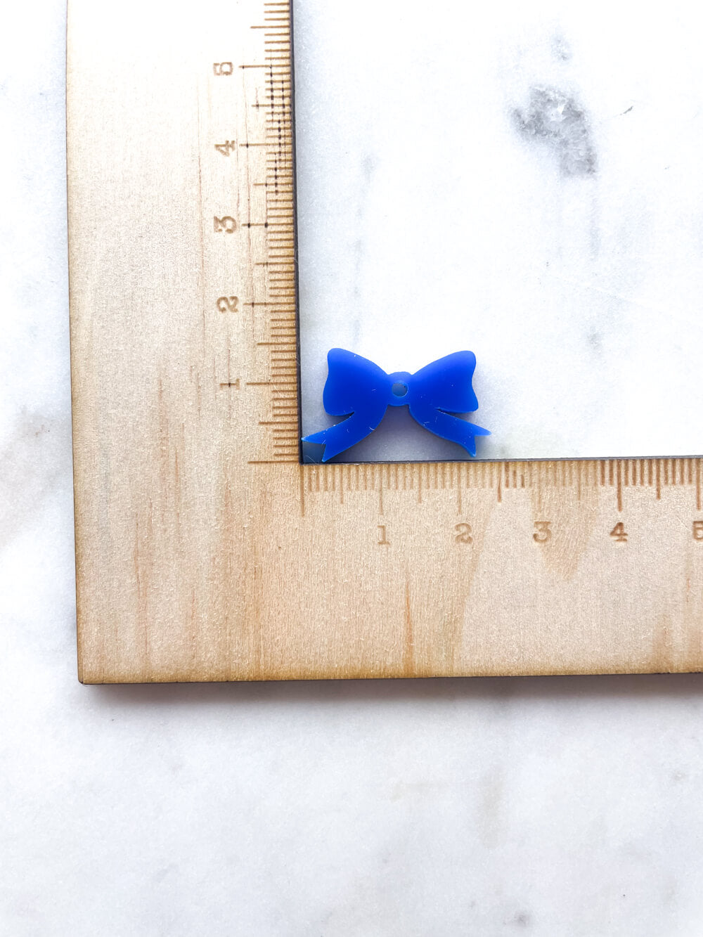 25mm Blue Bows