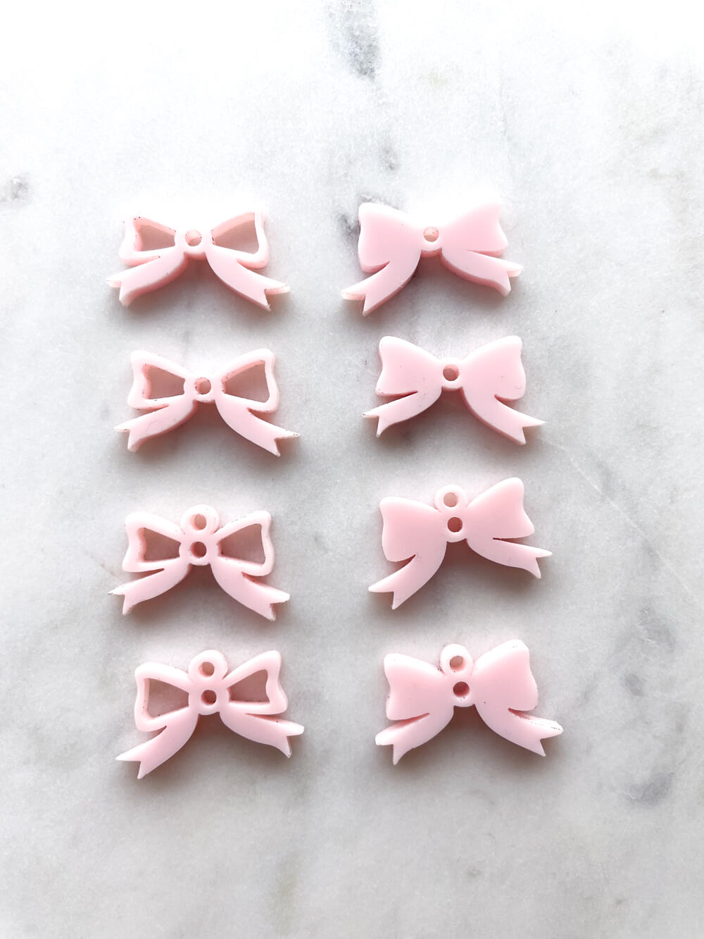 25mm Baby Pink Bows