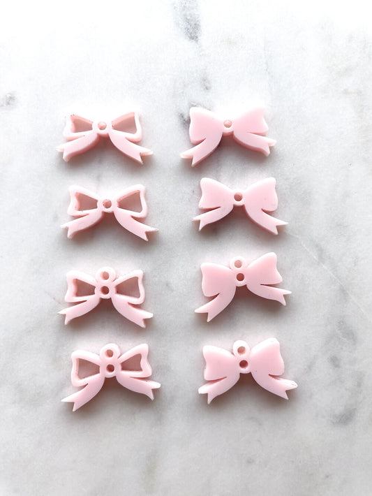 25mm Baby Pink Bows