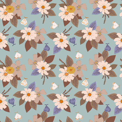 Pattern for printing on leather, acrylic, wood or cork for earring blanks or earring supplies in pattern style - Pattern -  Cottage - 01