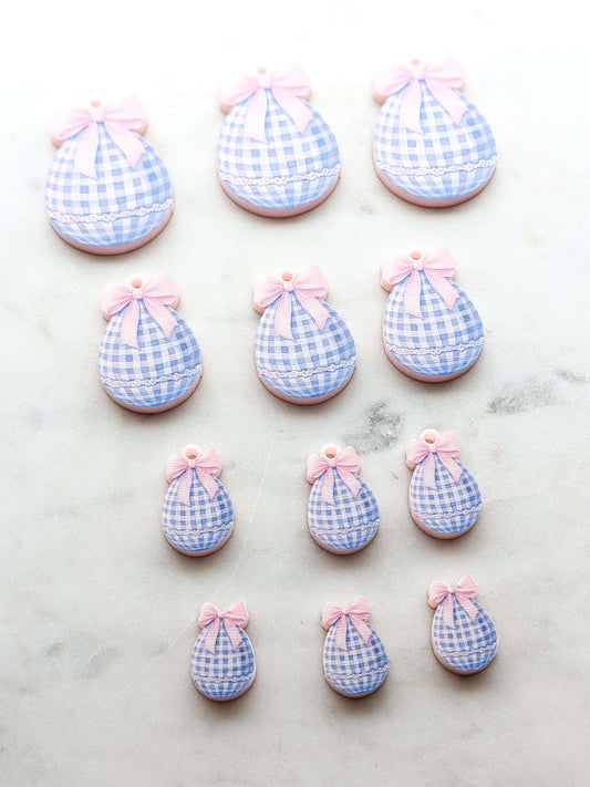Easter Eggs 8 printed on Light Pink Acrylic