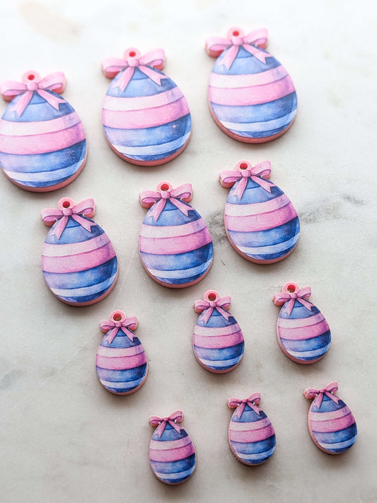 Easter Eggs 4 printed on Pastel Pink Acrylic