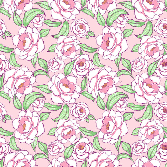 Pattern for printing on leather, acrylic, wood or cork for earring blanks or earring supplies in pattern style - Pattern -  Floral Garden - 25