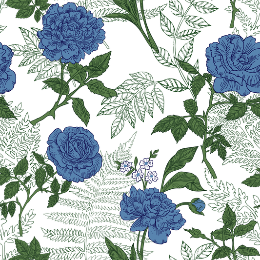 Pattern for printing on leather, acrylic, wood or cork for earring blanks or earring supplies in pattern style - Pattern -  Floral Garden - 39