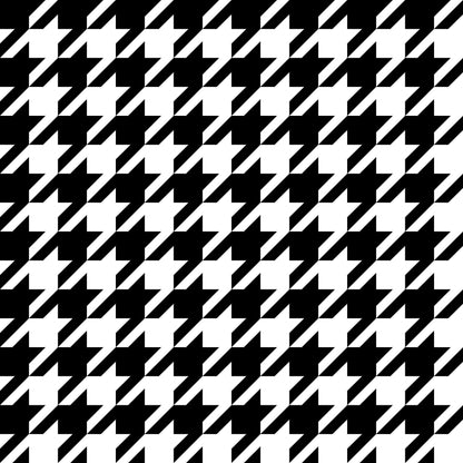 Pattern for printing on leather, acrylic, wood or cork for earring blanks or earring supplies in pattern style - Pattern -  Houndstooth - 01