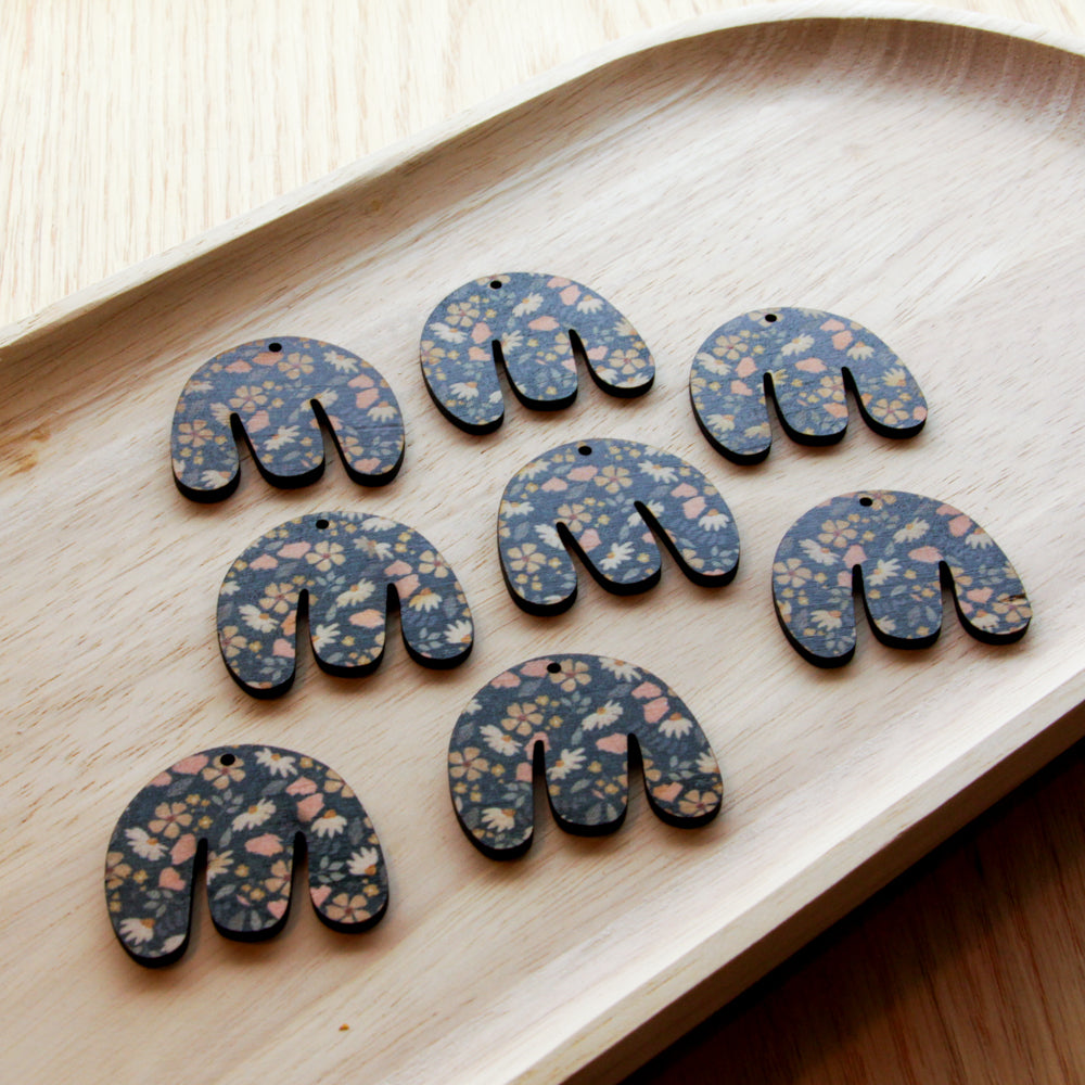 Wood - Boho Shape -  Transparent print - Wild Days - 01