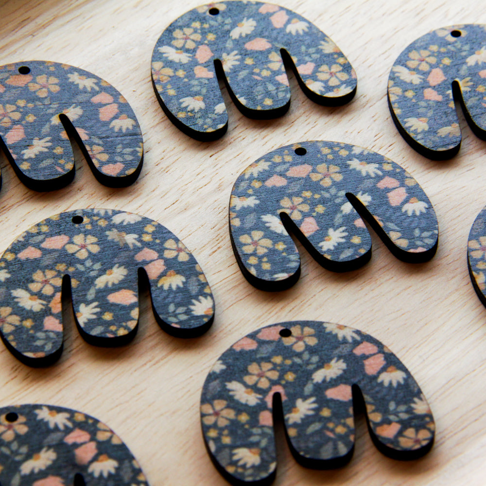 Wood - Boho Shape -  Transparent print - Wild Days - 01