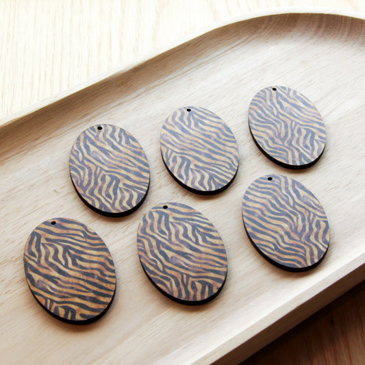 Wood - Oval Shape - Transparent print - Safari - 11