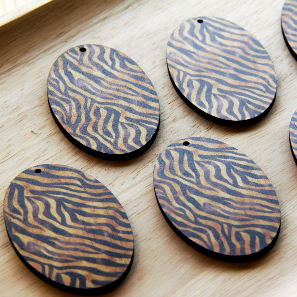 Wood - Oval Shape - Transparent print - Safari - 11