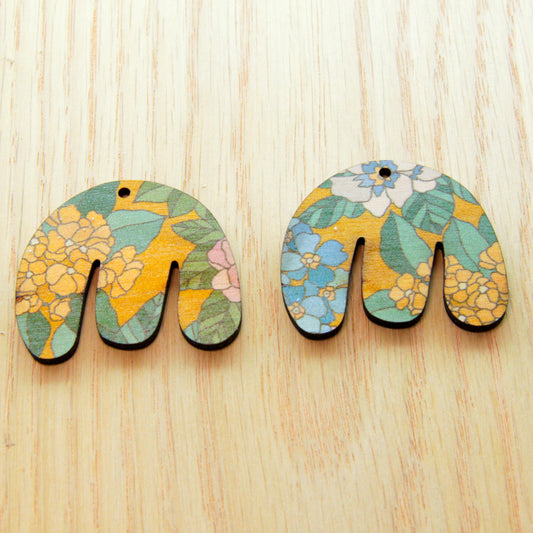 Wood - Boho Shape -  Transparent print - Australiana - 88