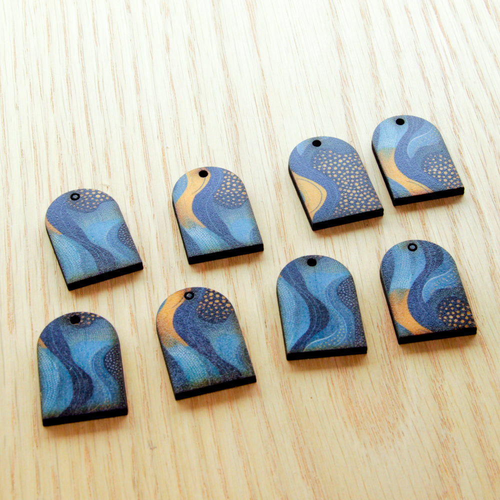 Wood - Arch Shape - 5cm - Natural look -  Australiana - 149