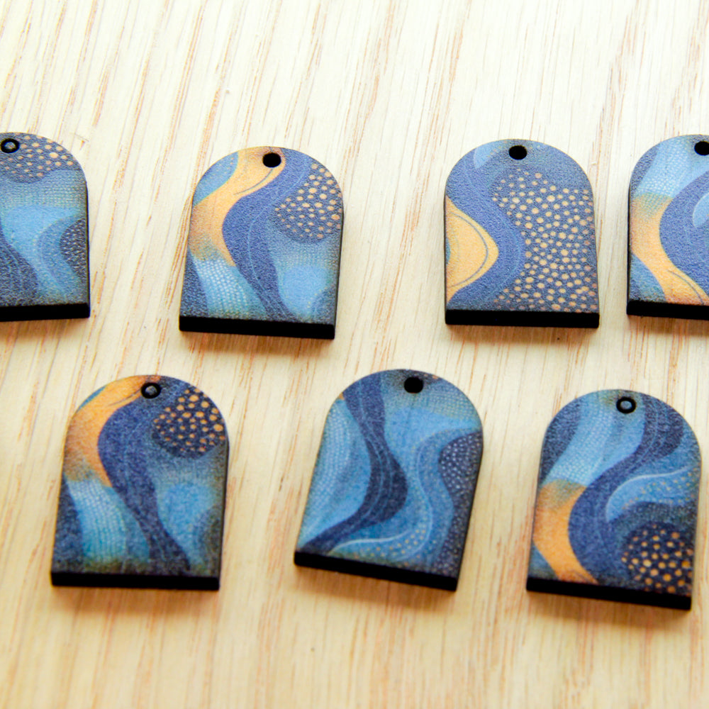 Wood - Arch Shape - 5cm - Natural look -  Australiana - 149