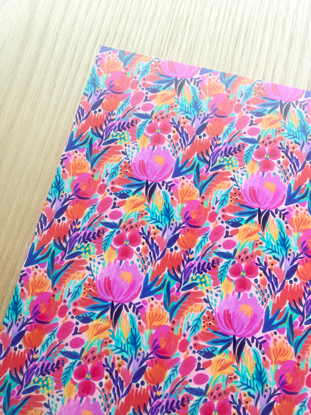 A4 Yupo Paper - Bold Floral - 53
