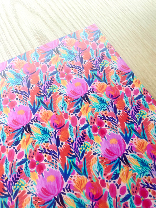 A4 Yupo Paper - Bold Floral - 53