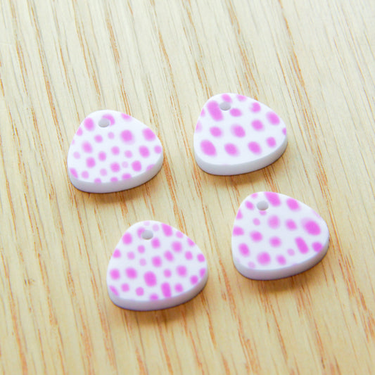 White Acrylic - 2cm - Pebble - Watercolour - 89