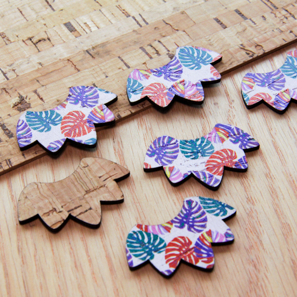 Cork - 40mm - Skirt  - Tropical - 53