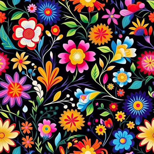Plenty of PatternMexican_Floral - 02#patterns_for_earrings