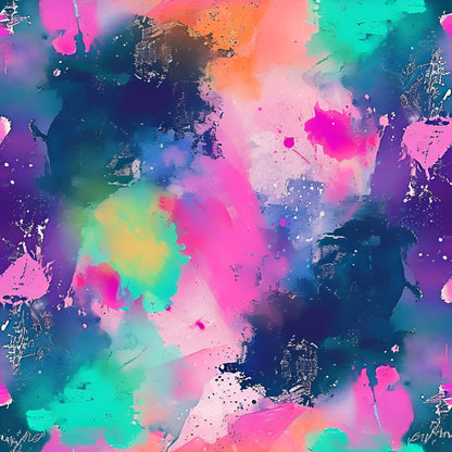 Pattern for printing on leather, acrylic, wood or cork for earring blanks or earring supplies in pattern style - Pattern -  Neon Splash - 02