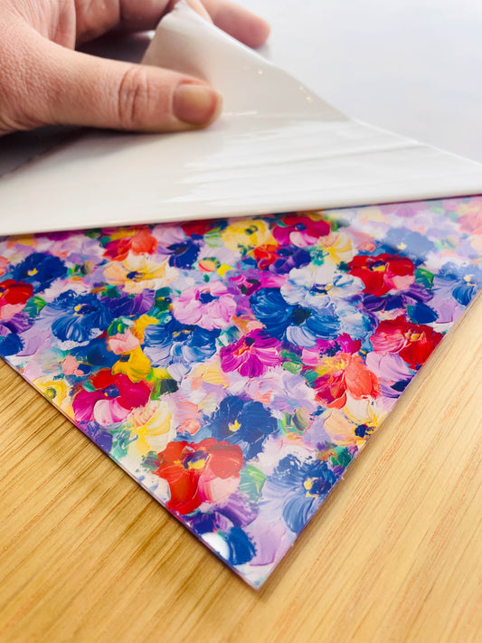 Clear Acrylic Sheet - Spring - 23