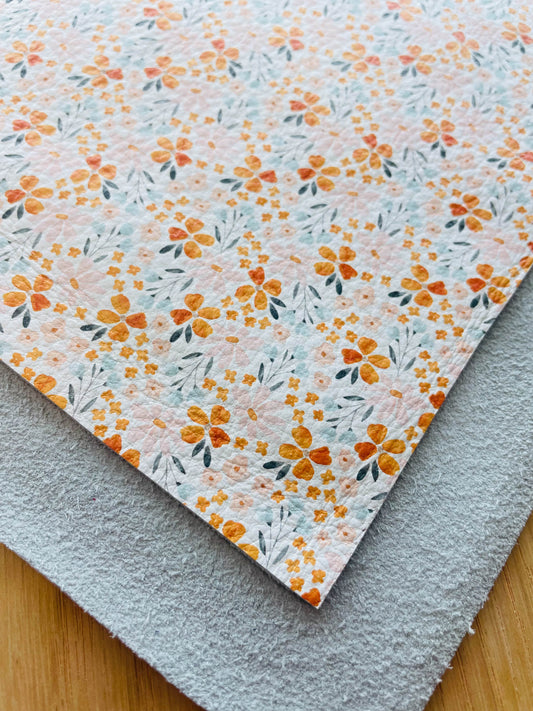 Leather Sheet - Floral Garden - 26