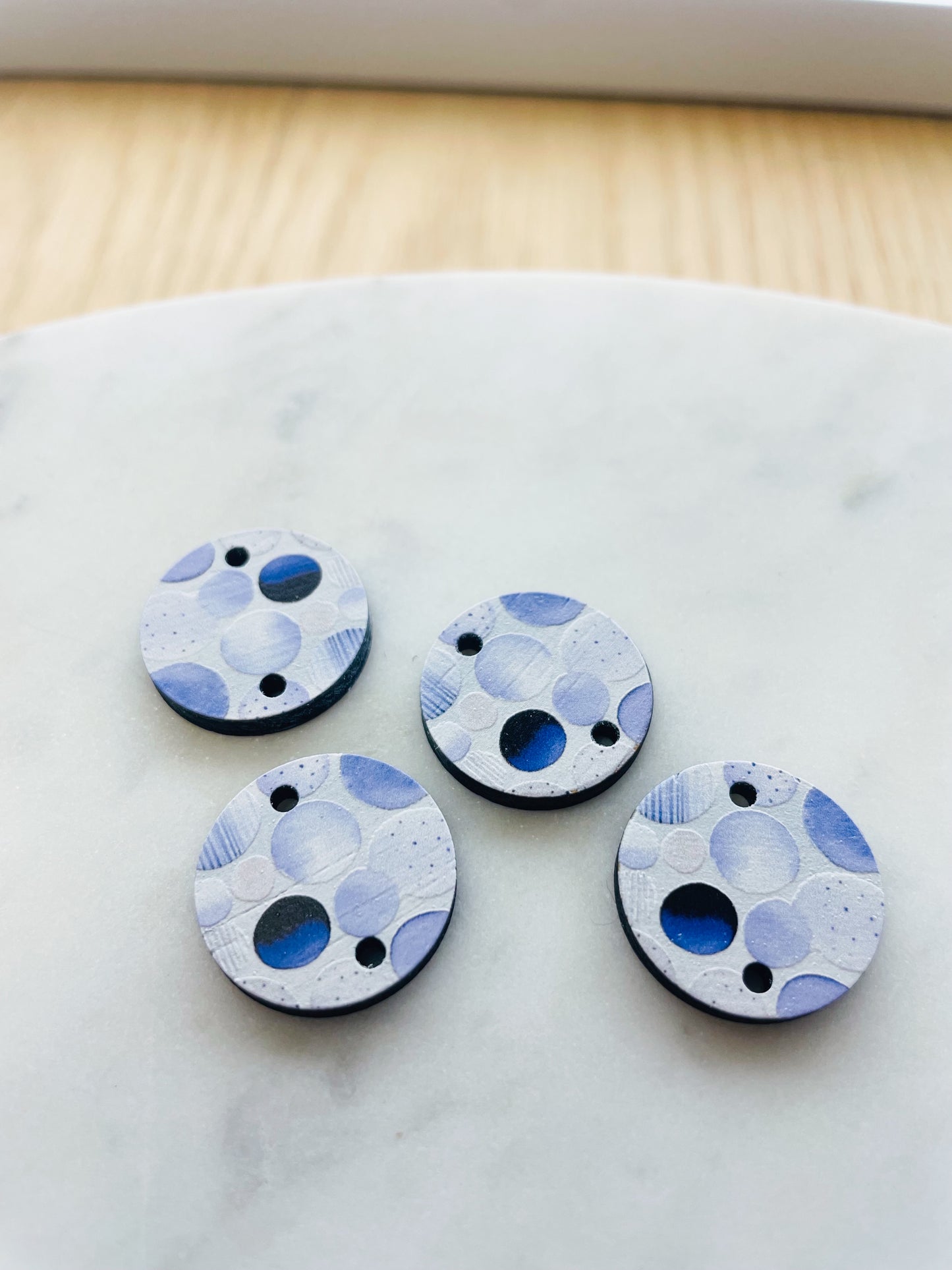Wood - Circle - Shibori - 11