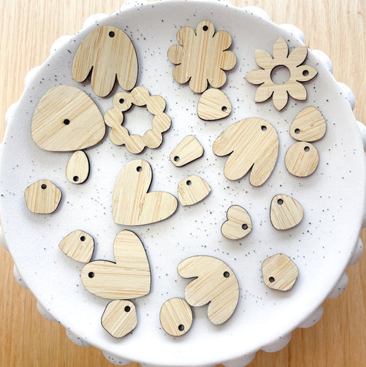 BAMBOO WOOD SHAPES
