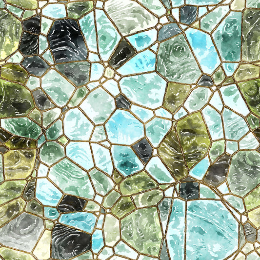 Pattern for printing on leather, acrylic, wood or cork for earring blanks or earring supplies in pattern style - Pattern -  Stained Glass - 07