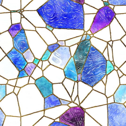Pattern for printing on leather, acrylic, wood or cork for earring blanks or earring supplies in pattern style - Pattern -  Stained Glass - 18