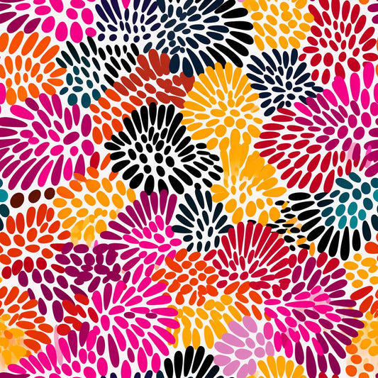 Pattern for printing on leather, acrylic, wood or cork for earring blanks or earring supplies in pattern style - Pattern -  Summer - 04