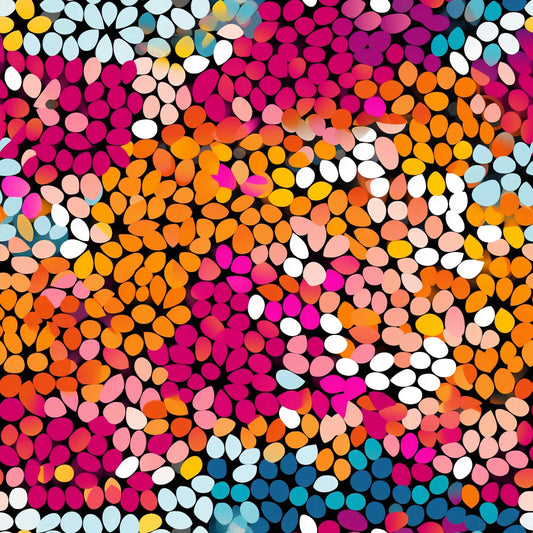 Pattern for printing on leather, acrylic, wood or cork for earring blanks or earring supplies in pattern style - Pattern -  Summer - 09
