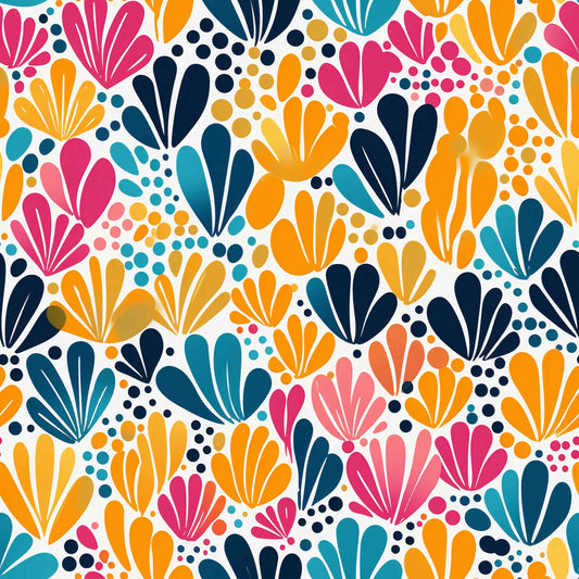 Pattern for printing on leather, acrylic, wood or cork for earring blanks or earring supplies in pattern style - Pattern -  Summer Nights - 06