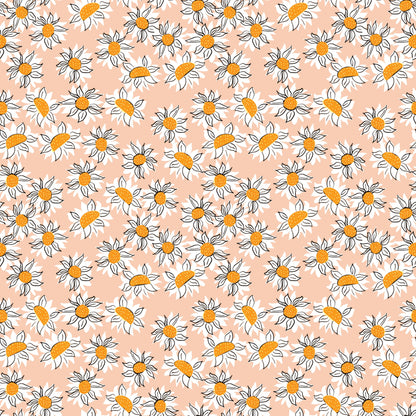 Pattern for printing on leather, acrylic, wood or cork for earring blanks or earring supplies in pattern style - Pattern -  Sunflower - 05