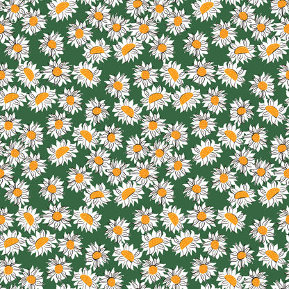 Irregular Shape -  Natural Look Print in Sunflower - 06