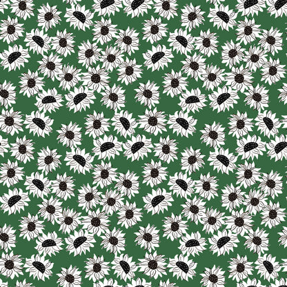 Pattern for printing on leather, acrylic, wood or cork for earring blanks or earring supplies in pattern style - Pattern -  Sunflower - 09