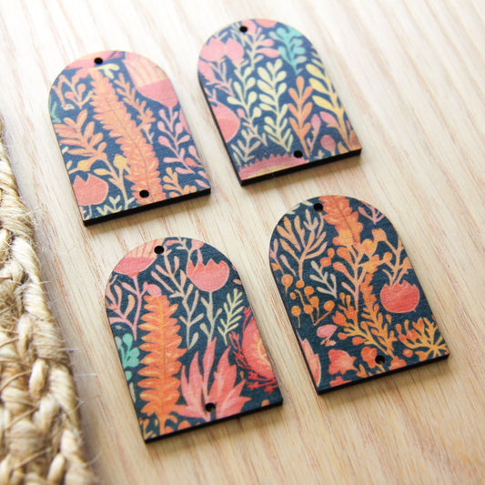 Arch Shape - 2 Holes -  Natural Look Print in Australiana - 119