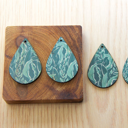 Teardrop Shape - Natural Look Print in Australiana - 80