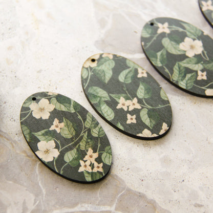 Oval Shape - Natural Look Print in Australiana - 83