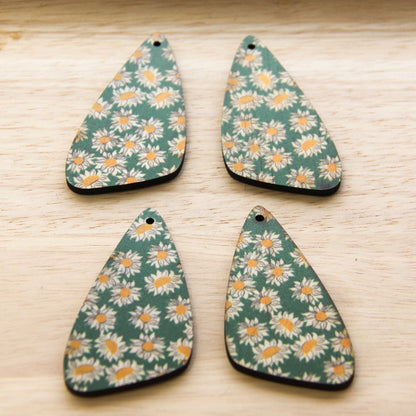 Irregular Shape -  Natural Look Print in Sunflower - 06