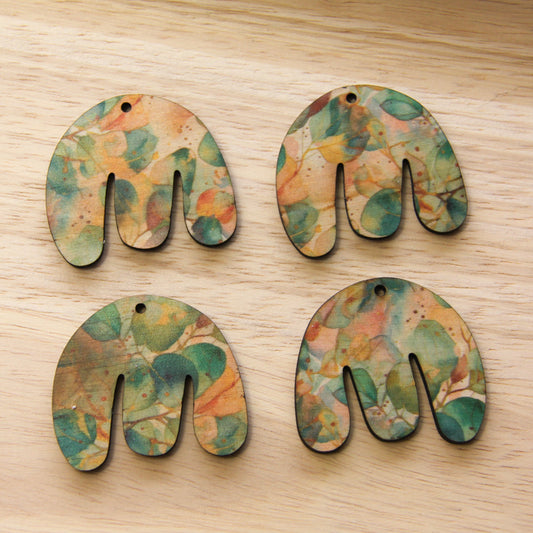 Boho Shape -  Natural Look Print in Australian Native - 19