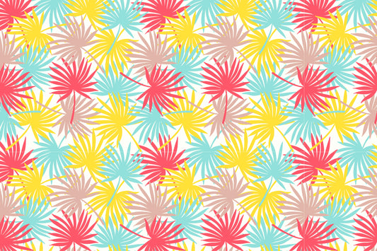 Pattern for printing on leather, acrylic, wood or cork for earring blanks or earring supplies in pattern style - Pattern -  Tropical - 58