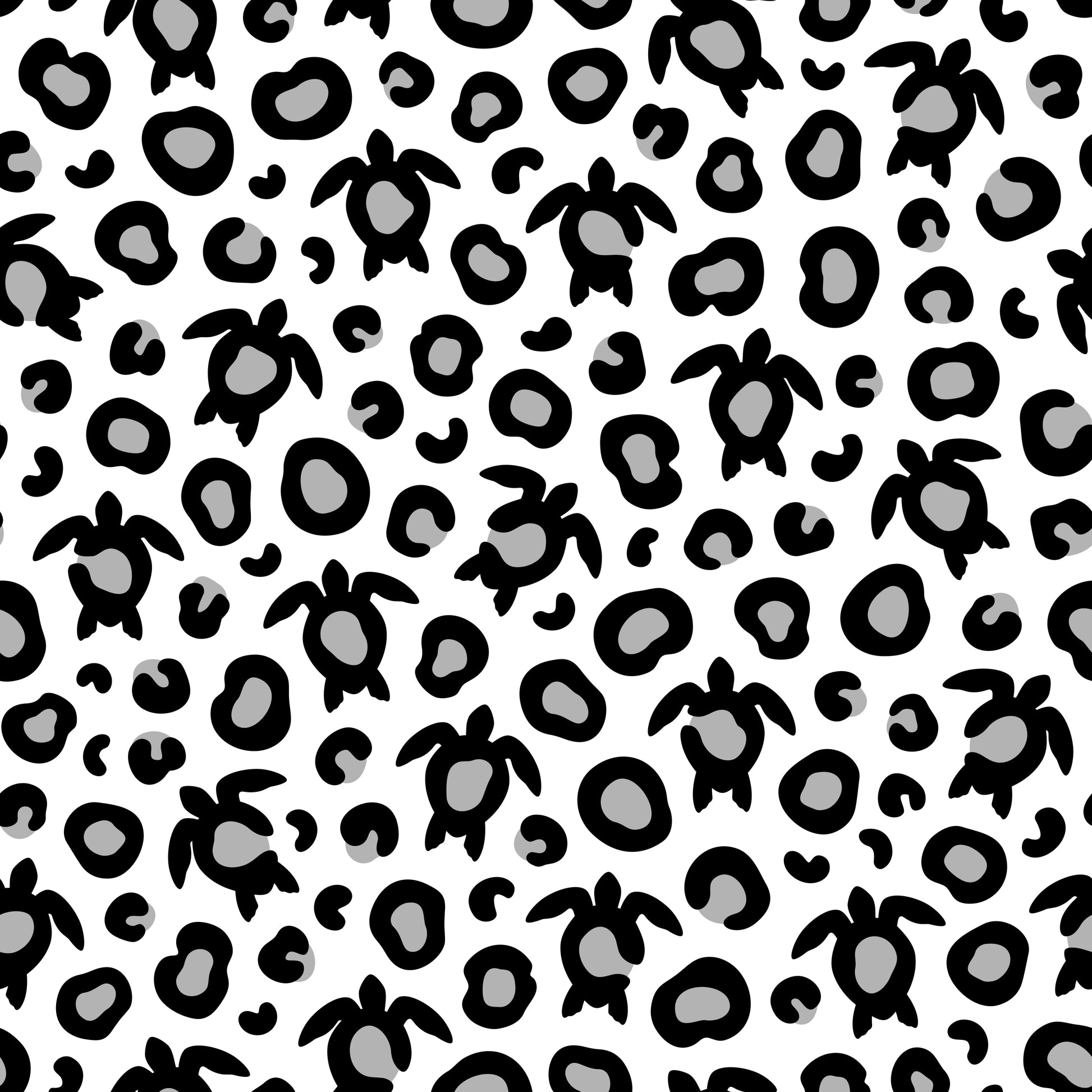 Pattern for printing on leather, acrylic, wood or cork for earring blanks or earring supplies in pattern style - Pattern -  Turtle Leopard - 01