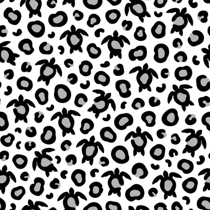 Pattern for printing on leather, acrylic, wood or cork for earring blanks or earring supplies in pattern style - Pattern -  Turtle Leopard - 01